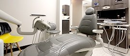 Comfortable dental exam chairs