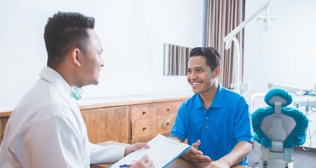 patient asking about BlueCross BlueShield insurance 