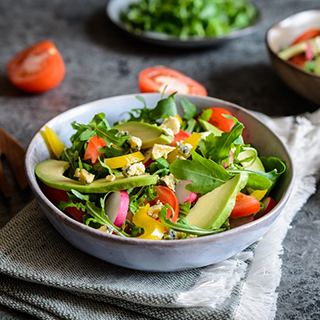 Salad in a bowl